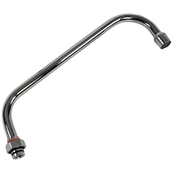 Lincoln Products F54410 0.5 x 12 in. Lead Free 2.2GPM Swing Spout in Stainless Steel F54410 - main